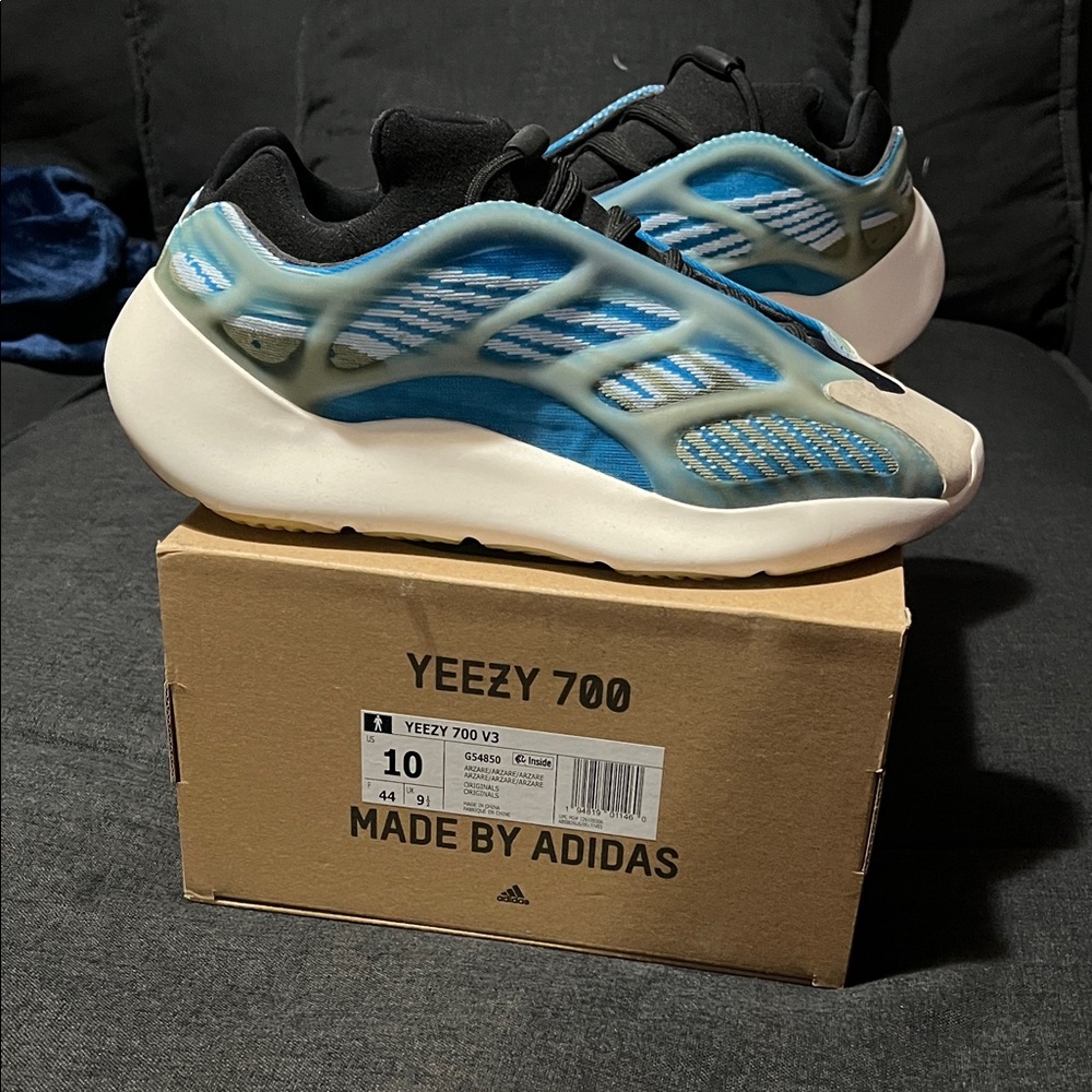 Adidas Yeezy 700 V3 Men’s Sneakers - Blue and Black